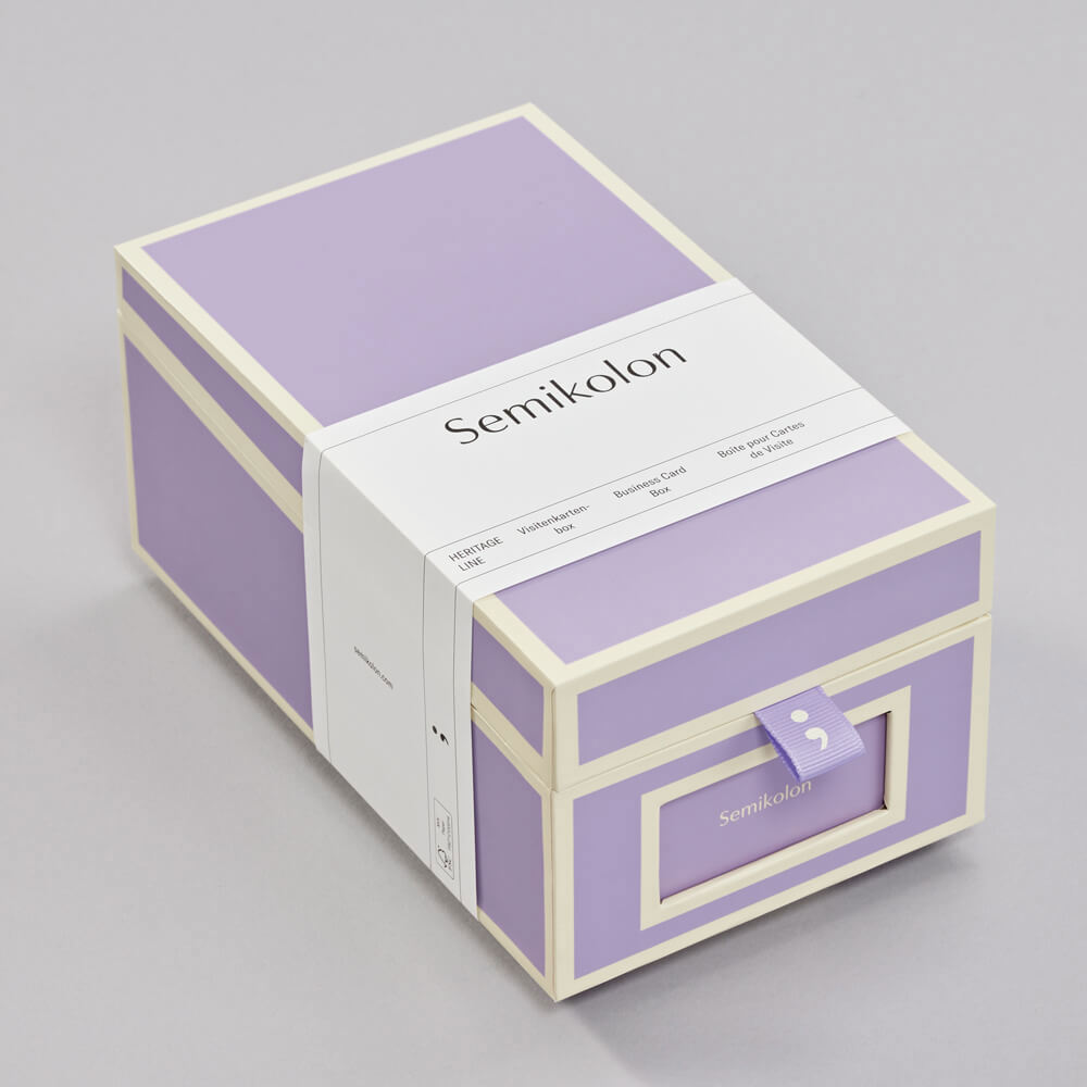 Semikolon Business Card Box